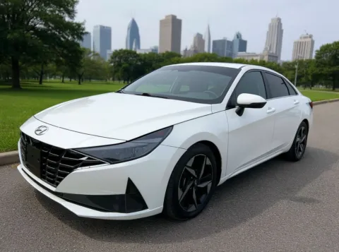 White 2021 Hyundai ELANTRA Limited for sale in Philadelphia, PA