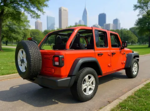 Another view of 2020 Jeep Wrangler Unlimited Sport S for sale in Philadelphia, PA at Cottman Auto Mall