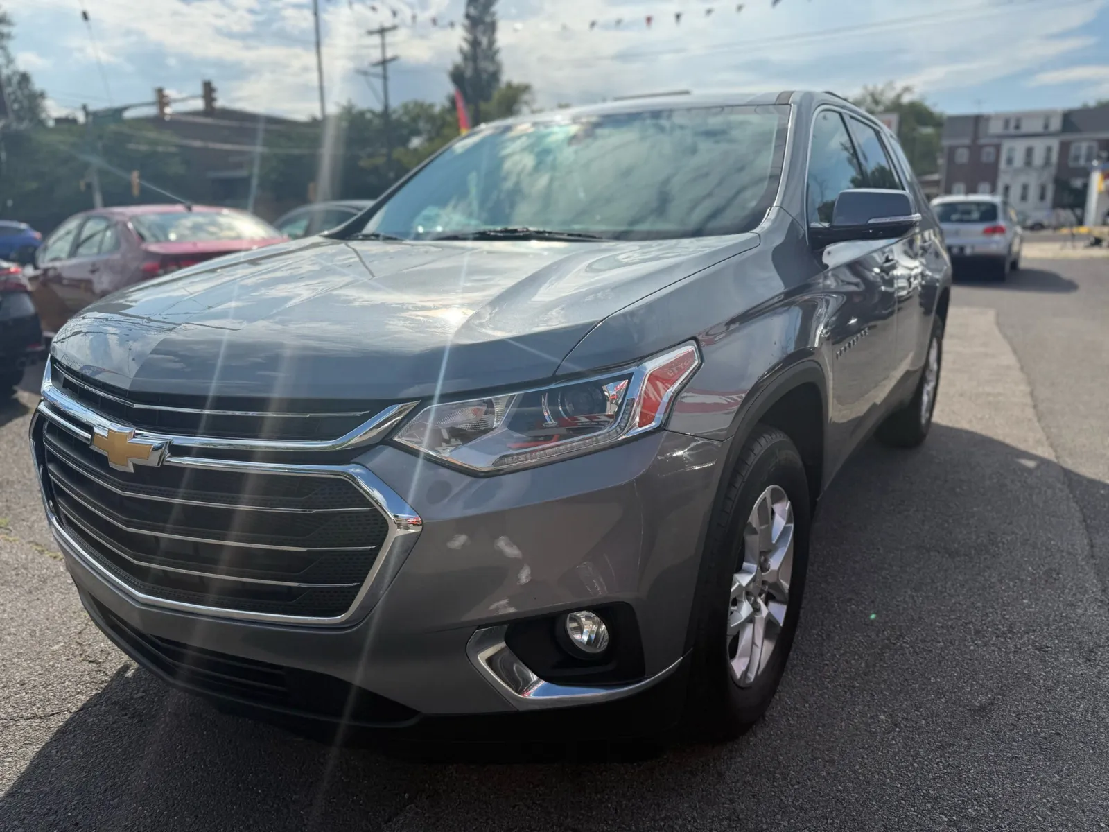 Gray 2020 Chevrolet Traverse LT Leather for sale in Philadelphia, PA