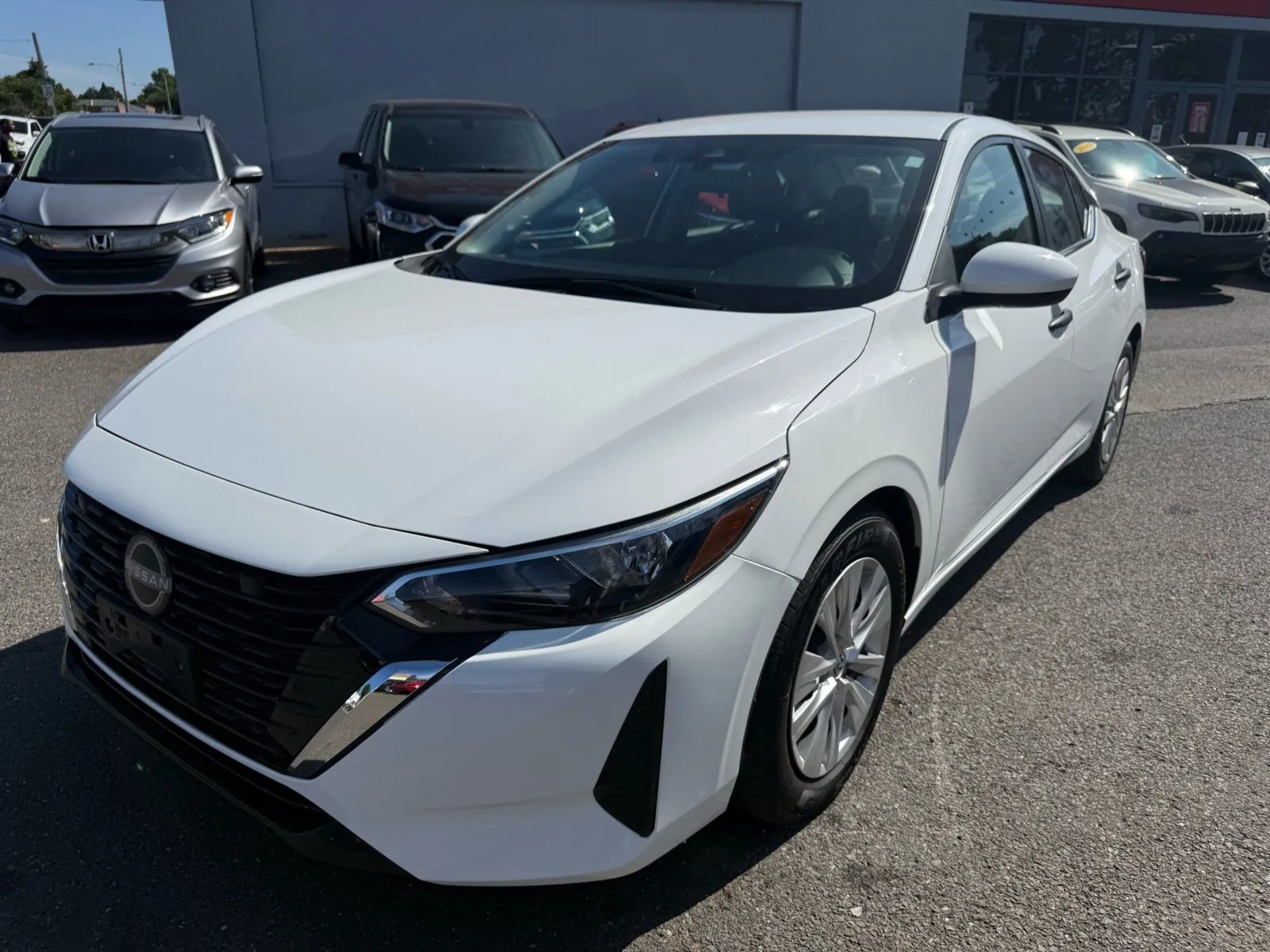 White 2024 Nissan Sentra S for sale in Philadelphia, PA