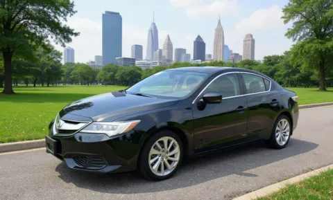 Black 2018 Acura ILX w/Premium for sale in Philadelphia, PA