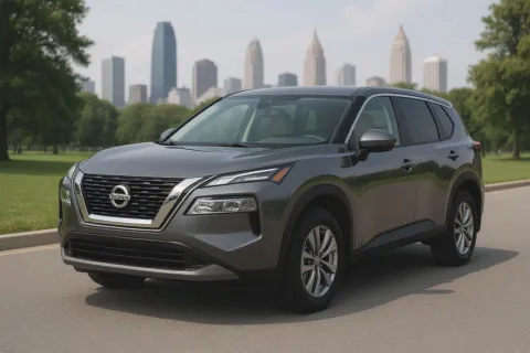 Gray 2025 Nissan Rogue SV for sale in Philadelphia, PA