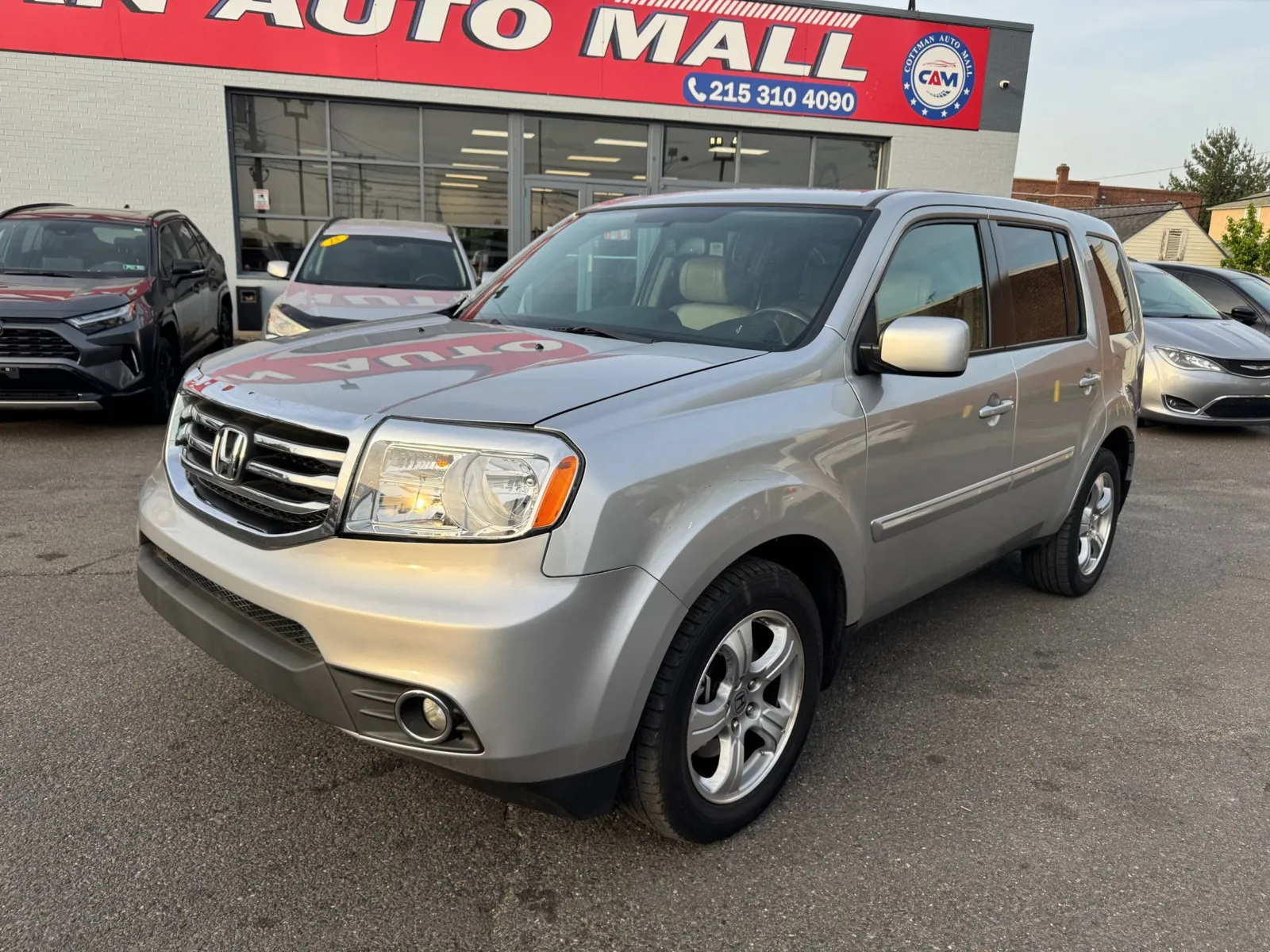 Silver 2015 Honda Pilot EX-L w/Navi for sale in Philadelphia, PA