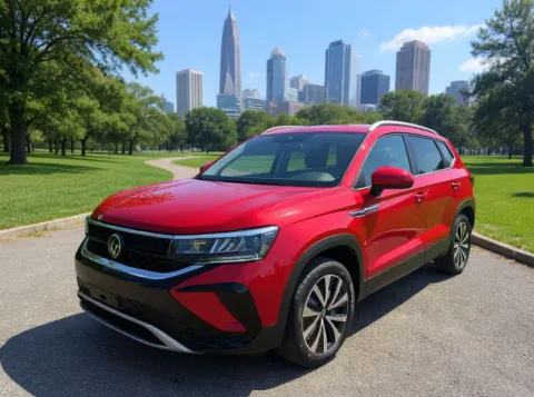 Red 2024 Volkswagen Taos SE for sale in Philadelphia, PA