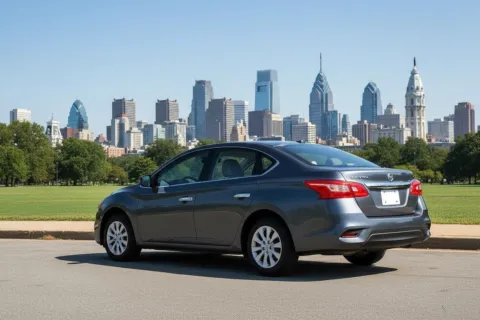 Photos of 2019 Nissan Sentra S for sale in Philadelphia, PA at Cottman Auto Mall