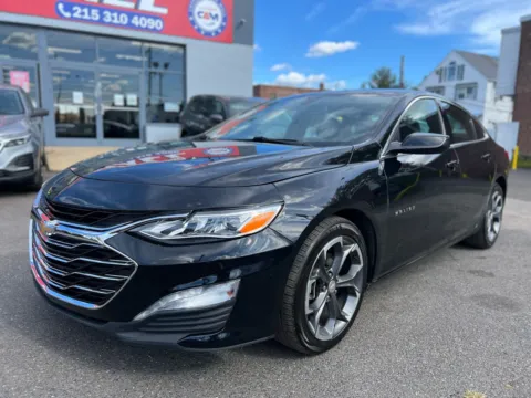 Black 2022 Chevrolet Malibu LT for sale in Philadelphia, PA