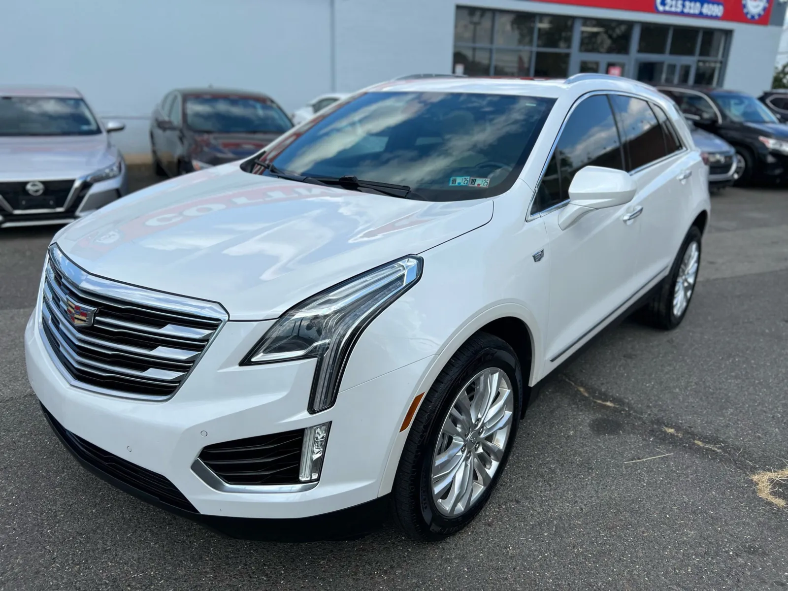 White 2017 Cadillac XT5 Premium Luxury for sale in Philadelphia, PA