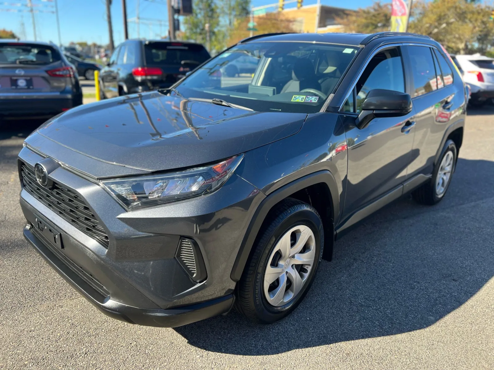 Blue 2019 Toyota RAV4 LE for sale in Philadelphia, PA