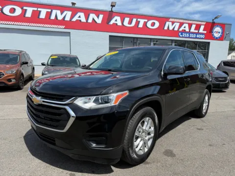 Black 2019 Chevrolet Traverse LS for sale in Philadelphia, PA