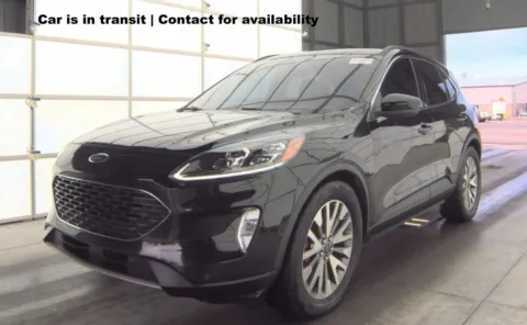 Black 2021 Ford Escape Titanium Hybrid for sale in Philadelphia, PA