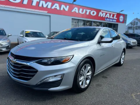 Silver 2020 Chevrolet Malibu FWD LT for sale in Philadelphia, PA