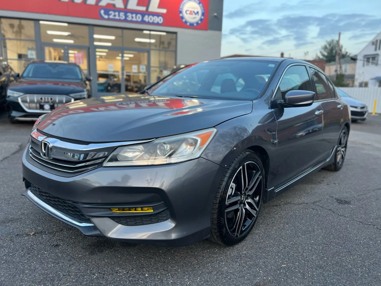 Gray 2017 Honda Accord Sport SE for sale in Philadelphia, PA