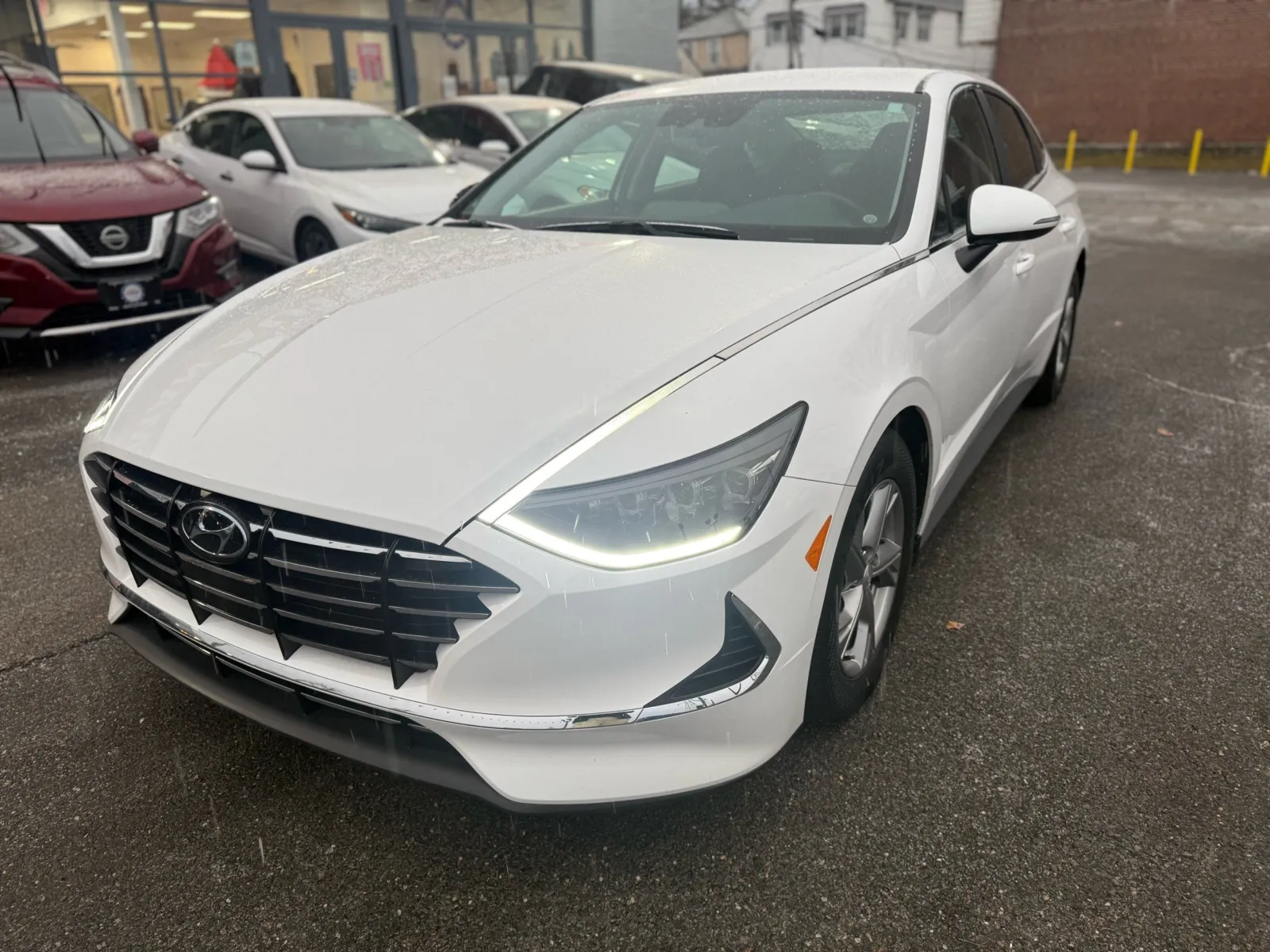 White 2023 Hyundai Sonata SE for sale in Philadelphia, PA