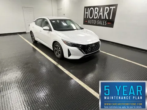 White 2025 Nissan Sentra SV for sale in Hobart, IN