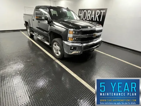 Black 2016 Chevrolet Silverado 2500HD LT for sale in Hobart, IN