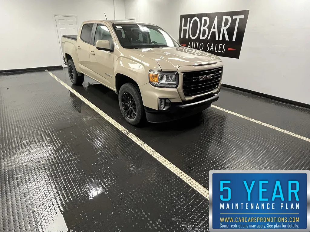 Orange 2022 GMC Canyon 4WD Elevation for sale in Hobart, IN