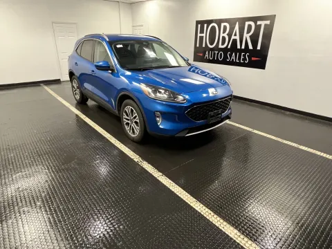 Blue 2021 Ford Escape SEL for sale in Hobart, IN