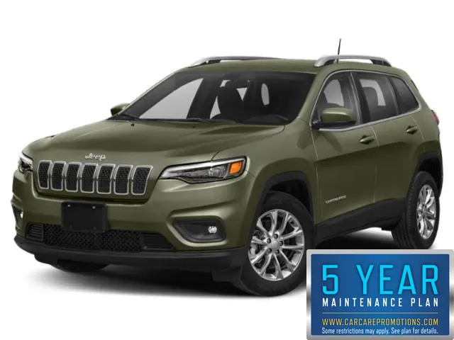 Green 2021 Jeep Cherokee Latitude Lux for sale in Hobart, IN