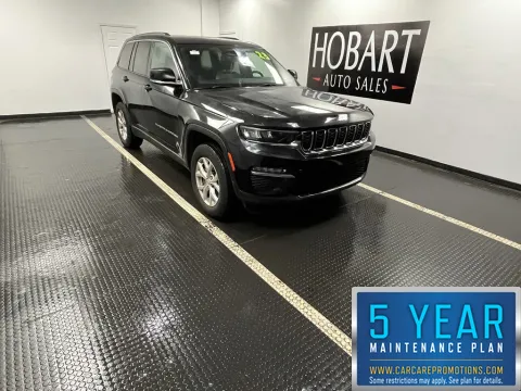 Black 2023 Jeep Grand Cherokee Limited for sale in Hobart, IN