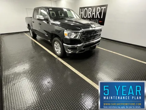 Black 2024 Ram 1500 Laramie for sale in Hobart, IN