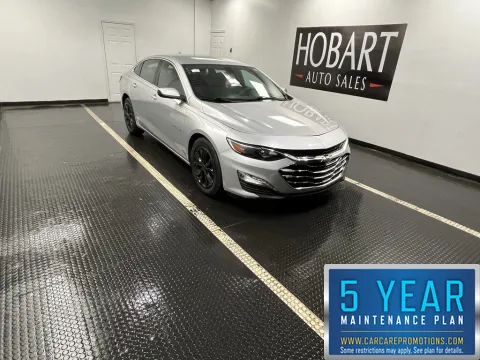 Silver 2019 Chevrolet Malibu LT for sale in Hobart, IN