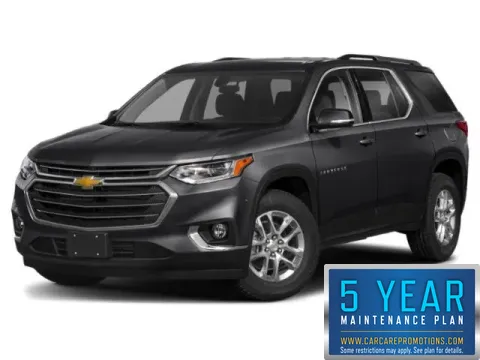 Black 2018 Chevrolet Traverse LT Cloth for sale in Hobart, IN