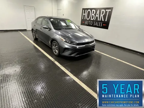 Black 2023 Kia Forte for sale in Hobart, IN