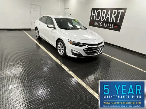 White 2025 Chevrolet Malibu LT for sale in Hobart, IN