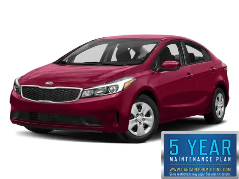 Red 2017 Kia Forte LX for sale in Hobart, IN