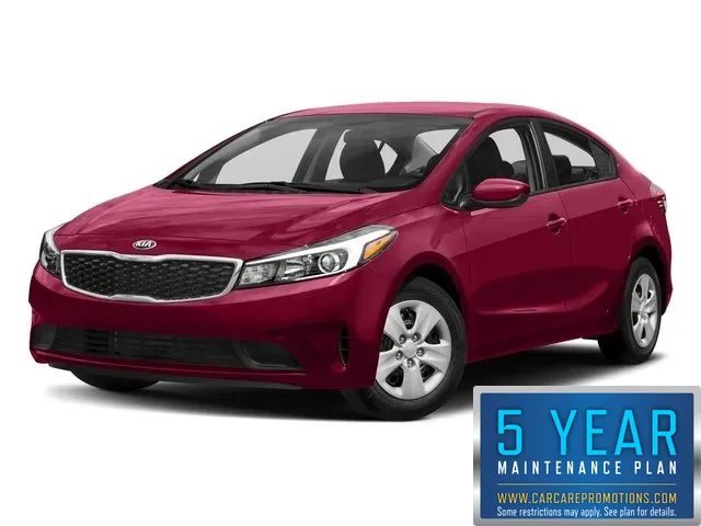 Red 2017 Kia Forte LX for sale in Hobart, IN