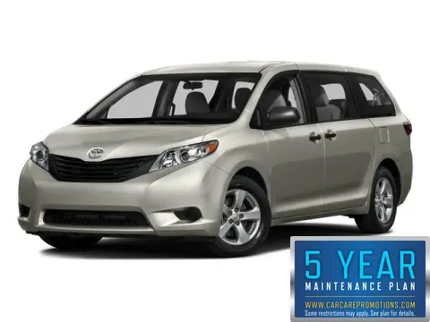 White 2016 Toyota Sienna L for sale in Hobart, IN