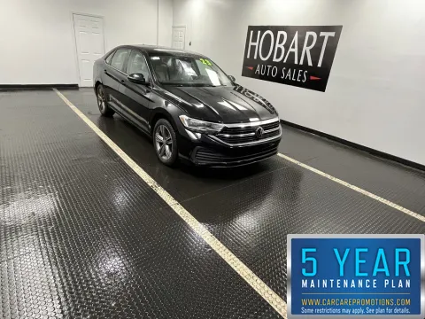 Black 2023 Volkswagen Jetta SE for sale in Hobart, IN