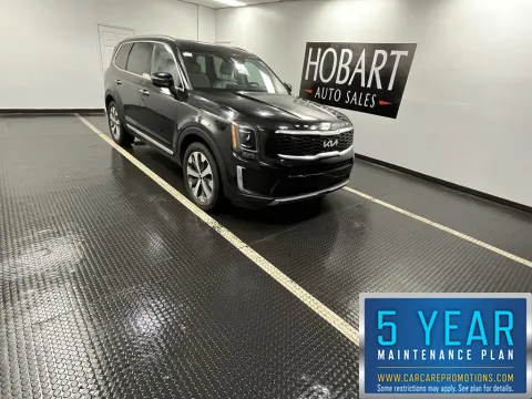 Black 2022 Kia Telluride S for sale in Hobart, IN