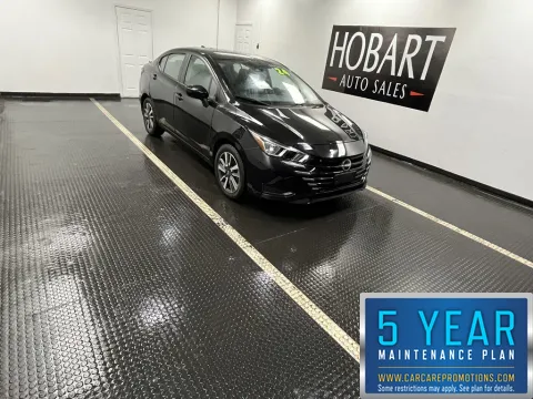 Black 2024 Nissan Versa SV for sale in Hobart, IN