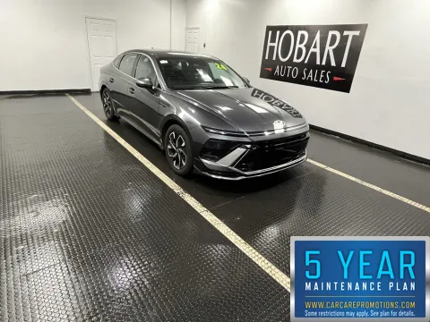 Black 2024 Hyundai Sonata SEL for sale in Hobart, IN