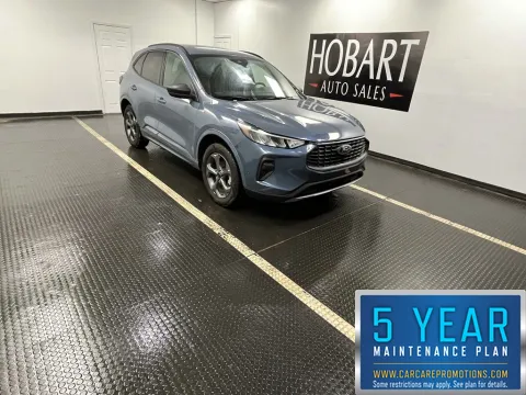 Blue 2024 Ford Escape ST-Line for sale in Hobart, IN