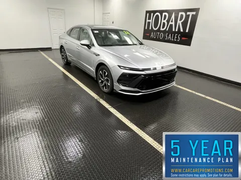 Silver 2024 Hyundai Sonata SEL for sale in Hobart, IN
