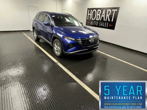 Blue 2024 Hyundai Tucson SEL for sale in Hobart, IN