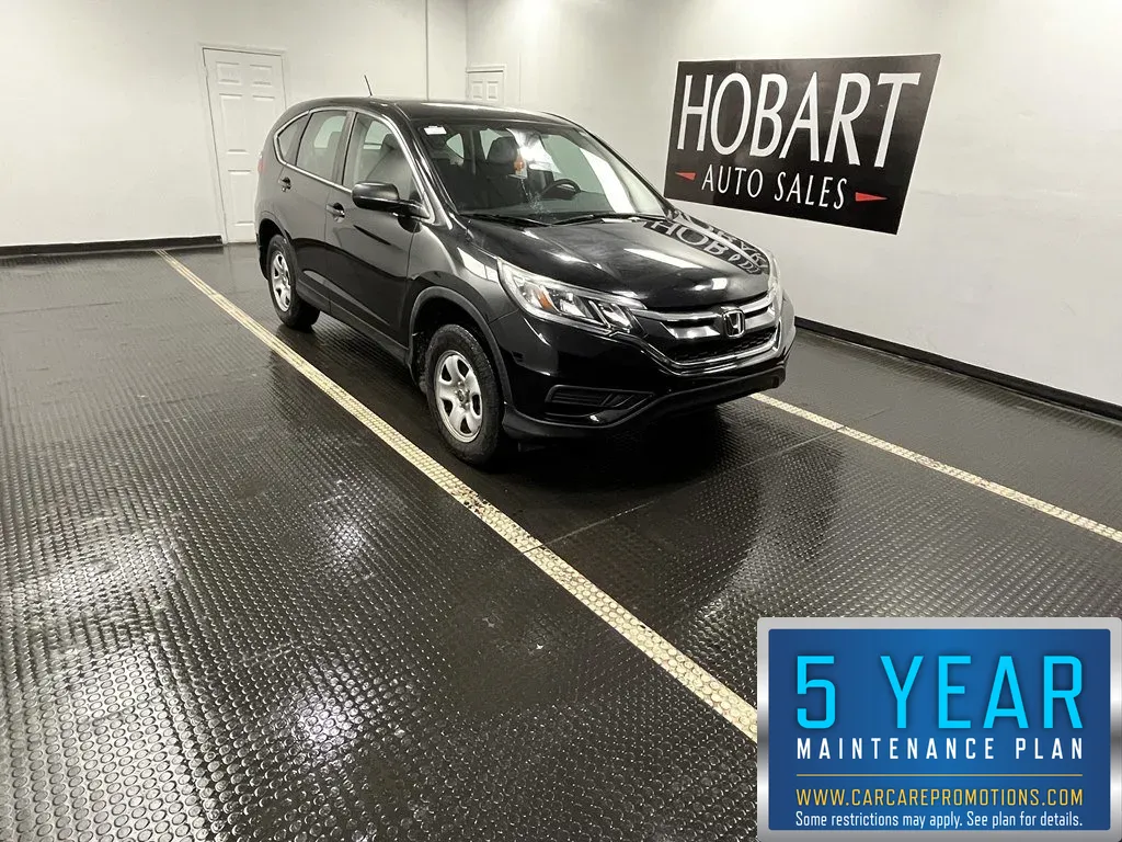 Black 2016 Honda CR-V LX for sale in Hobart, IN