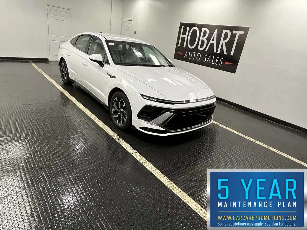 White 2025 Hyundai Sonata SEL for sale in Hobart, IN