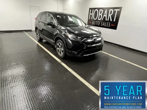 Black 2017 Honda CR-V EX-L for sale in Hobart, IN