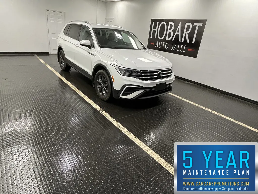 White 2022 Volkswagen Tiguan SE for sale in Hobart, IN
