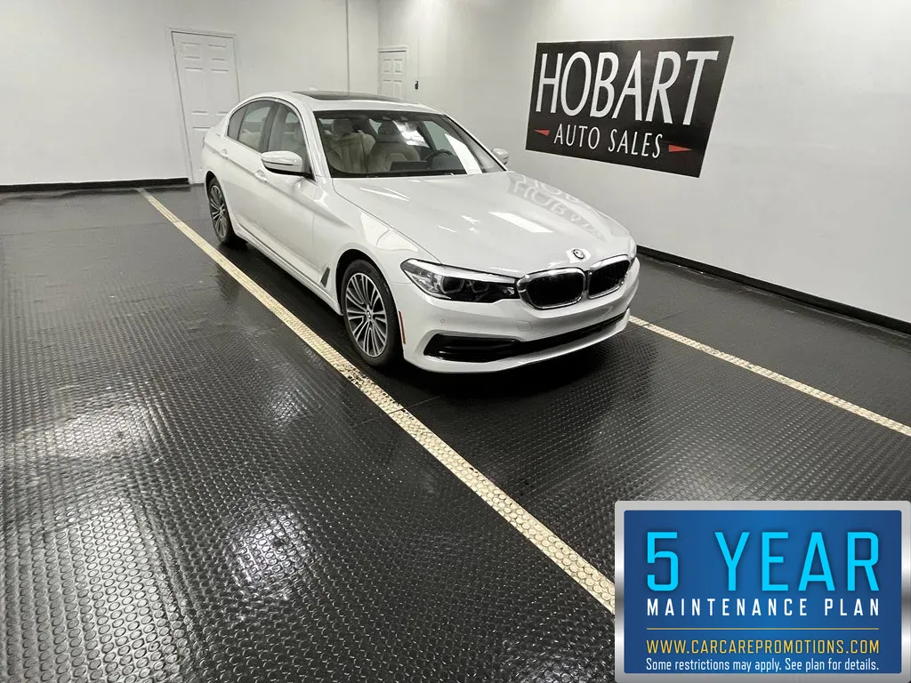 White 2019 BMW 5 Series 530i xDrive for sale in Hobart, IN