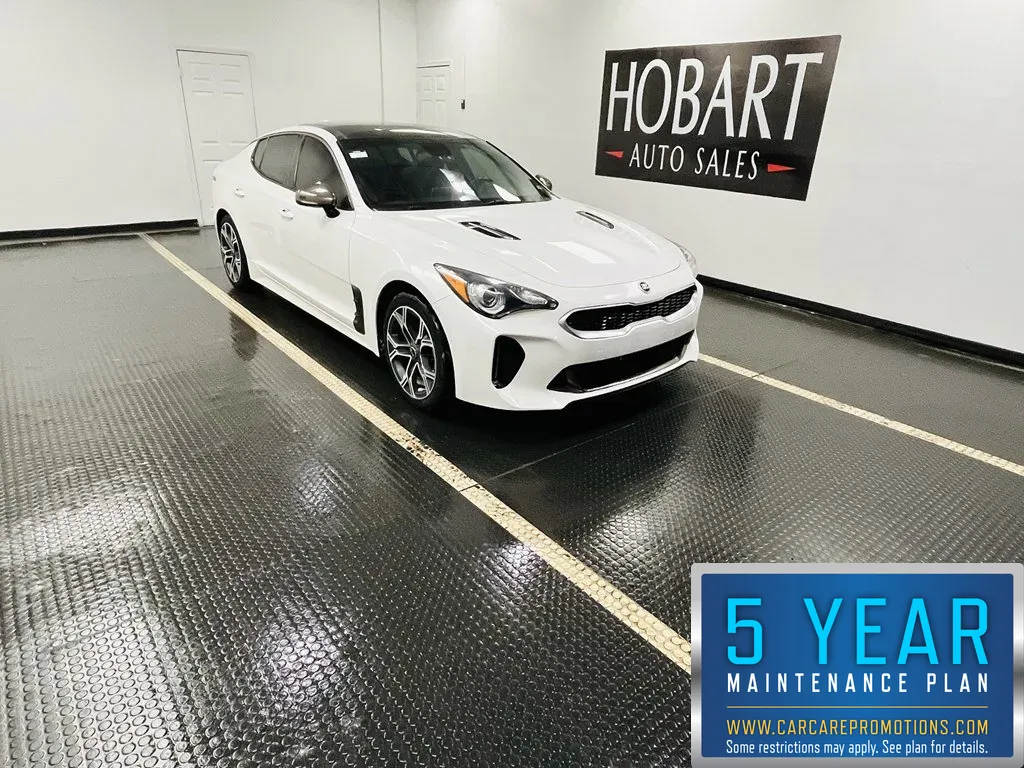 White 2021 Kia Stinger GT-Line for sale in Hobart, IN