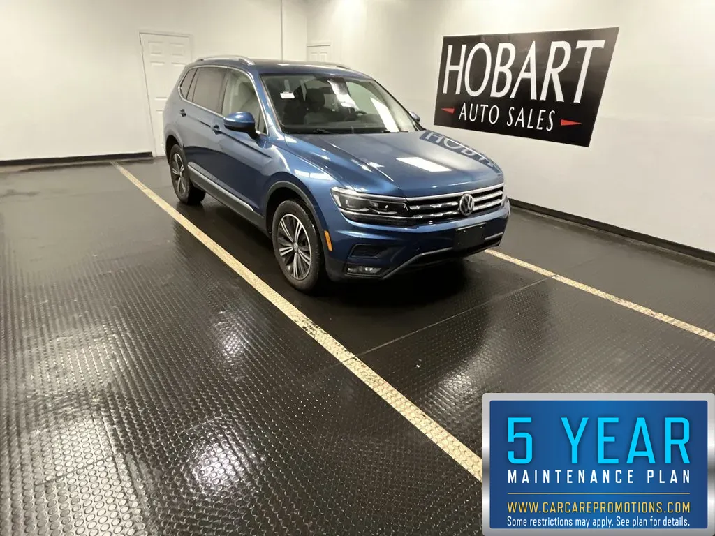Blue 2020 Volkswagen Tiguan SEL Premium R-Line for sale in Hobart, IN
