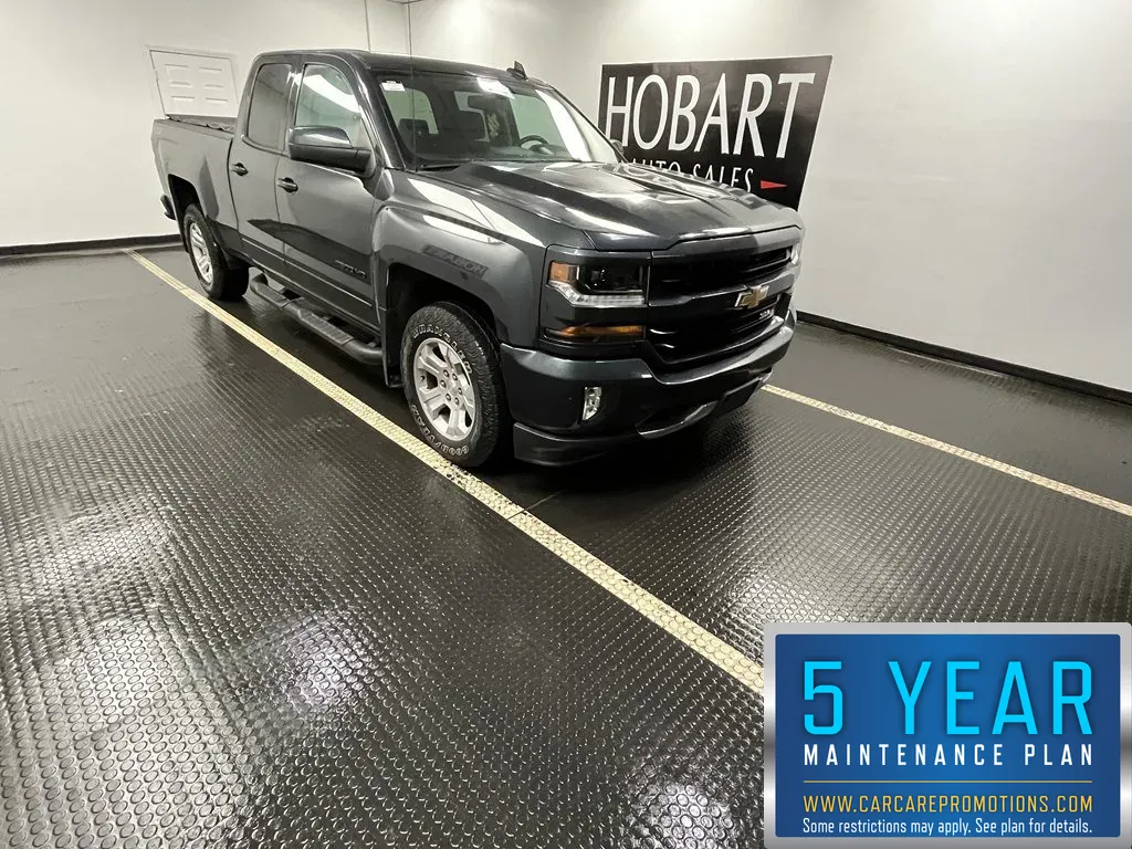 Gray 2018 Chevrolet Silverado 1500 LT for sale in Hobart, IN