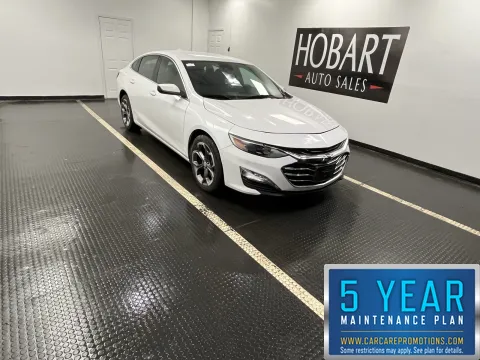 White 2023 Chevrolet Malibu LT for sale in Hobart, IN