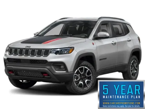 Silver 2025 Jeep Compass Trailhawk for sale in Hobart, IN