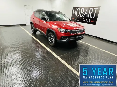 White 2025 Jeep Compass Trailhawk for sale in Hobart, IN