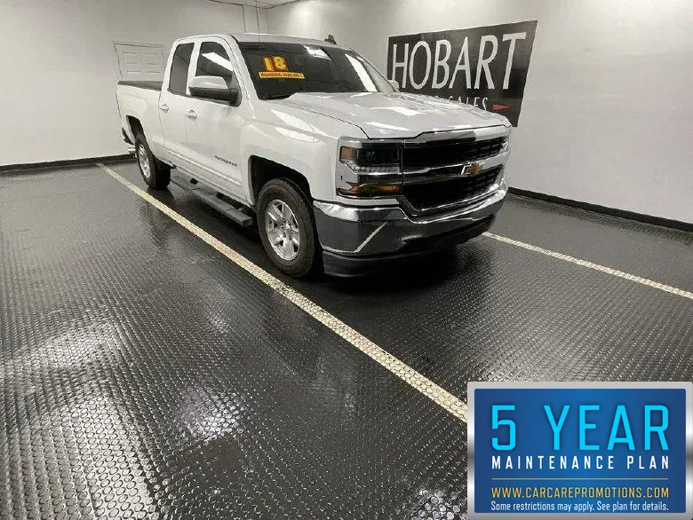 White 2018 Chevrolet Silverado 1500 LT for sale in Hobart, IN